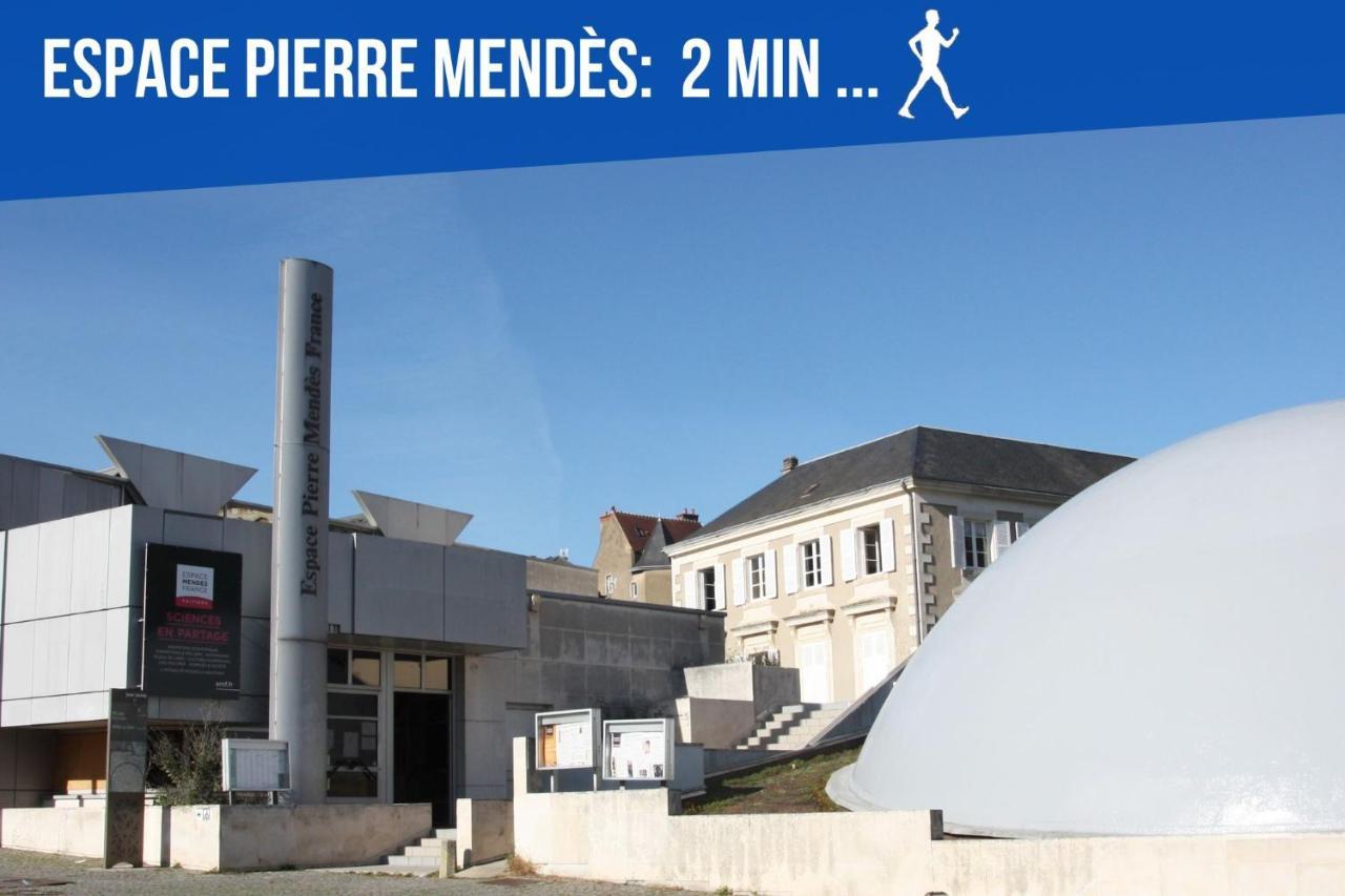 Studio Simplicien *Cosy* Plein Centre Ville De Poitiers *Tv* Wifi *Cafe* Екстериор снимка
